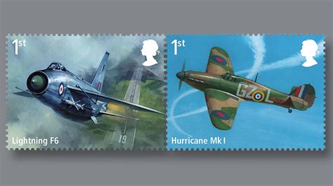 Royal Mail Pays Tribute To 100 Years Of Air Force With 10 Aircraft Stamps