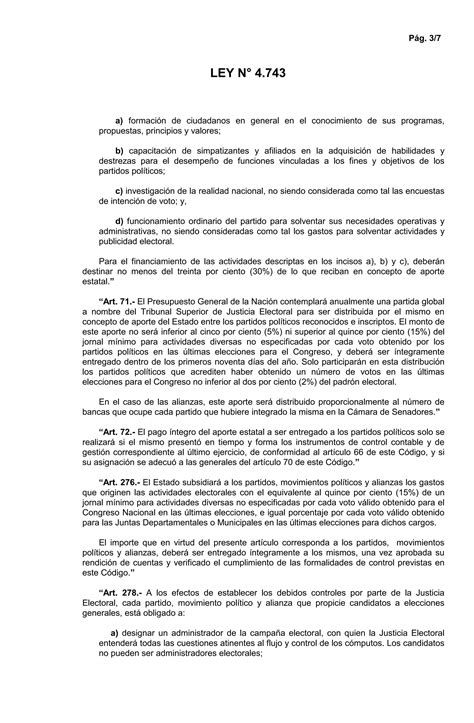 Financiamiento Politico Pdf PDF