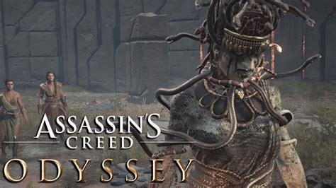 Assassins Creed Odyssey Boss Méduse Quête Complète Youtube