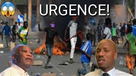 Urgent Laurent Gbagbo Envoie Un Message Poignant Au Nig Riens Tina