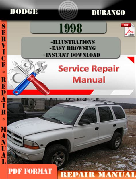 Dodge Durango 1998 Factory Service Repair Manual Pdfzip Tradebit