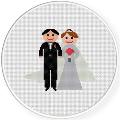 Bride And Groom Cross Stitch Cross Stitch Patterns