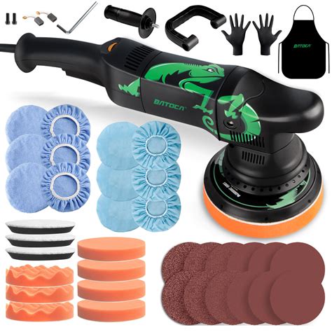 Inch W Dual Action Car Polisher Buffer Batoca Random Orbital