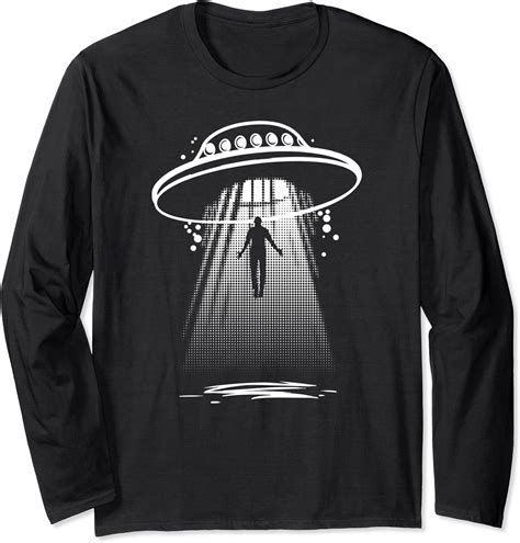 Ufo Alien Abduction Long Sleeve T Shirt Clothing Shoes And Jewelry