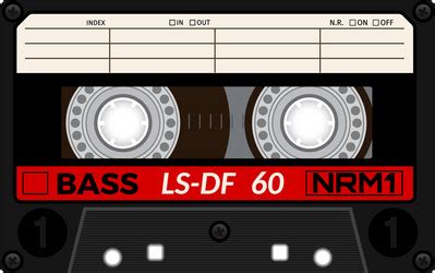 Cassette Record Disuse Vector Images