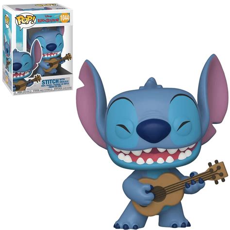 Figurine Lilo Stitch Funko Pop Stitch With Ukulele Disney