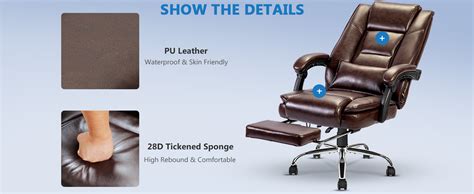 Noblemood Executive Office Chair 4 Points Massage Desk