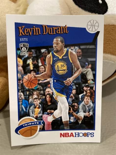 Nba Fresh Card Panini Hoops Tribute Gs Warriors Kevin Durant