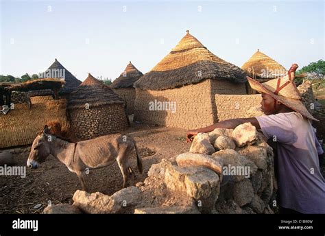 Cameroon Mandara Mountains Northern Cameroon Kapsikis Tribe In