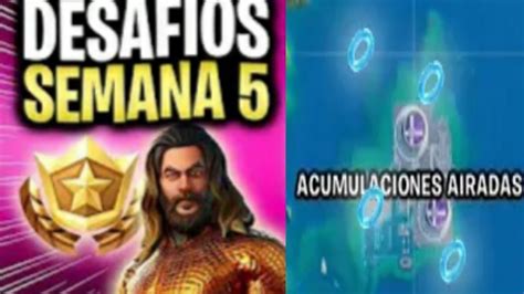 Como Completar Los DesafÍos De La Semana 5 De Fortnitesoyadrian04 Youtube