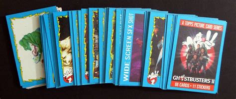 Ghostbusters Ii Trading Card Set 88 Cards 11 Stickers 1989 Kaufen Auf Ricardo