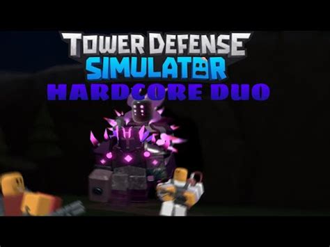 Duo Night Station Hardcore Nst Tower Defense Simulator Youtube