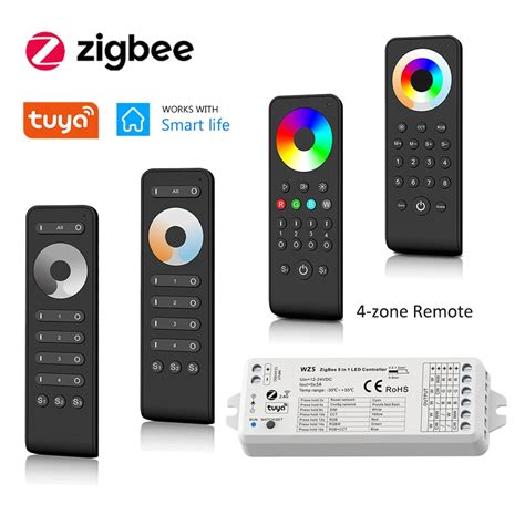 In Tuya Zigbee Led Controller Dimmer Cct Rgbw Rgb Cct Rgbcw Strip