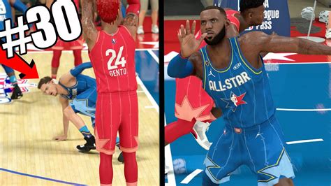 MOST INSANE ALL STAR GAME I SNAPPED LEBRON JAMES ANKLES 8x ANKLE