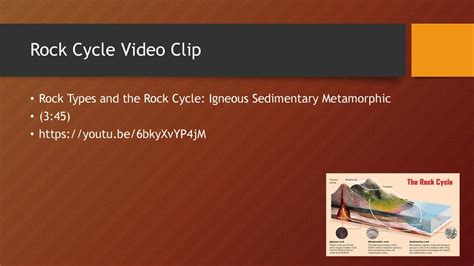 Rock Cycle Intro Ppt Download