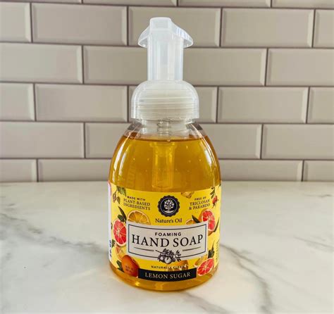 Lemon Sugar 10 Oz Foaming Hand Soap Deer Creek Mercantile