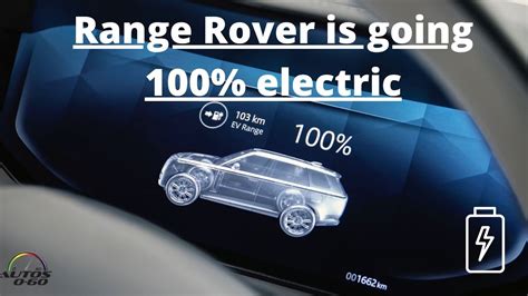 2023 Range Rover and Range Rover Sport PHEV before going 100% electric