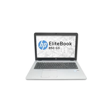 Hp Elitebook 850 G3 15 6 Inch 2015 Core I5 6300u 16gb Ssd 1 Tb Qwertz Alemão Back Market