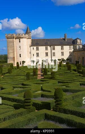 Villandry Castle Loire Valley Touraine Chateau De Villandry Centre