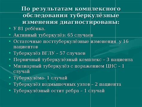Методы диагностики туберкулёза - презентация онлайн