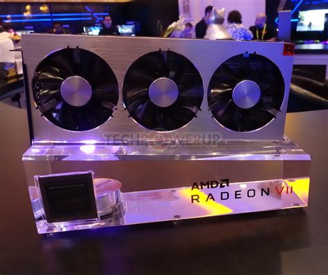 Amd Radeon Vii Hands On At Ces 2019 Techpowerup