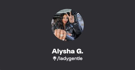 Alysha G Instagram TikTok Twitch Linktree