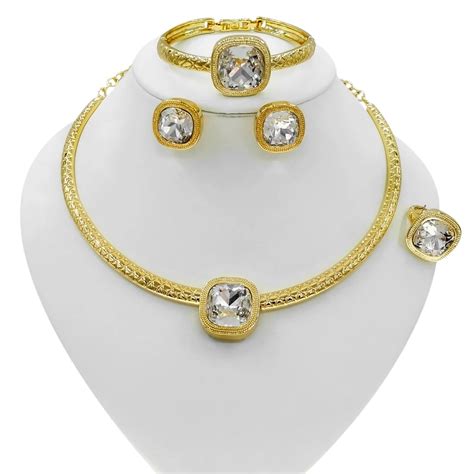 Dubai Gold Rani Haar Jewelry Set For Bridal