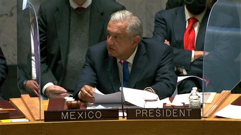 Amlo Critica El Mecanismo Covax De La Onu Es Un Doloroso Y Rotundo