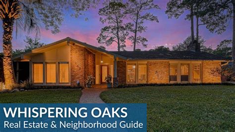 Whispering Oaks Homes For Sale And Real Estate Trends