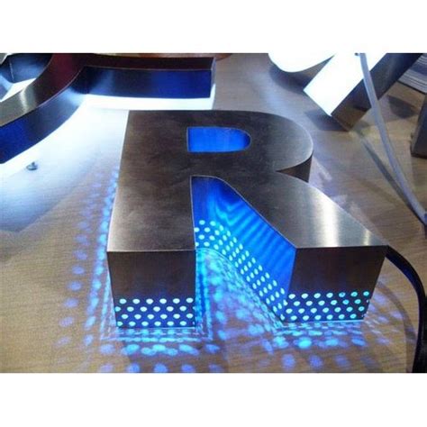 Polished Stainless Steel Led Letter For Outdoor At Rs Inch In