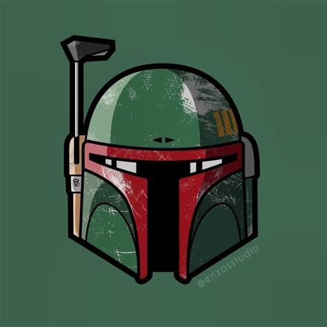 Boba Fett Helmet Rvectorart