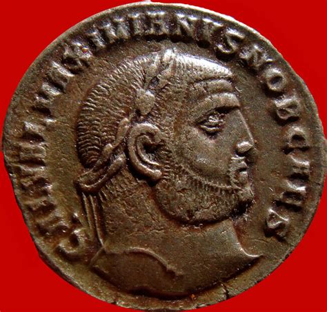 Roman Empire Maximianus Galerius Large Bronze Follis Catawiki