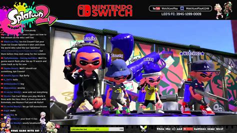 WatchLeoPlay Splatoon 2 VIEWER Battles Live Stream 07 26 2017 YouTube