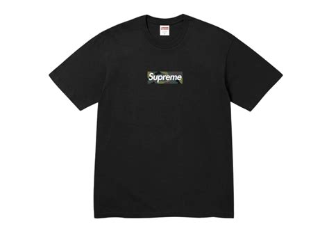 Sasom เสื้อผ้า Supreme Box Logo Tee Black Fw23 เช็คราคาล่าสุด