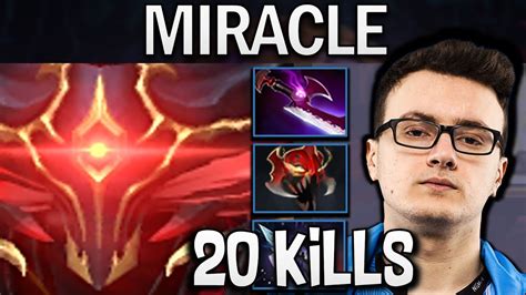 Shadow Fiend Dota Gameplay Miracle With Kills Madness Youtube