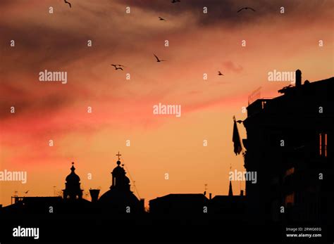 Views of Venice at Sunset Stock Photo - Alamy