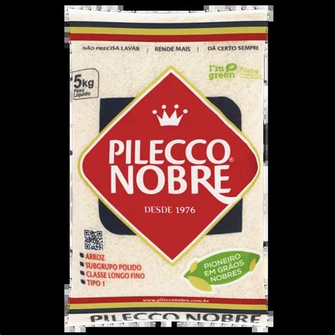 Arroz Polido Tipo Pilecco Nobre Pacote Kg