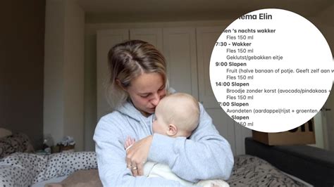 Eetschema Baby Maanden De Eerste Keer Naar De Opvang Weekvlog