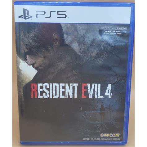มือสอง มือ2 เกม Ps5 Ps4 Resident Evil 4 Remake โซน3 แผ่นสวย Ps5