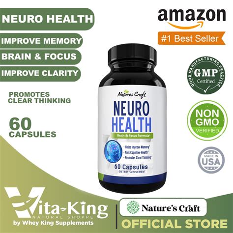 Neuro Health Brain & Focus Formula 60caps | Improve Memory, Promotes ...