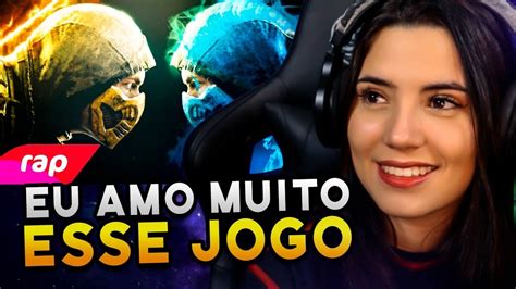 REAGINDO Ao RAP Do SCORPION E SUB ZERO Mortal Kombat RIVAIS