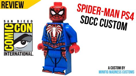 Lego Ps4 Spider Man Minifigure 141932-Lego Spider Man Ps4 Custom ...