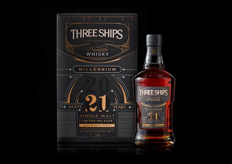 Three Ships Millennium Packaging Design By Just Design World Brand