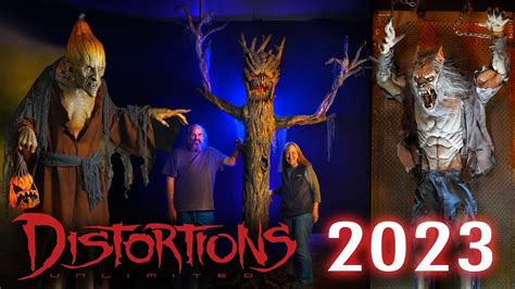 2023 Halloween Props Animatronics Catalog Distortions Unlimited