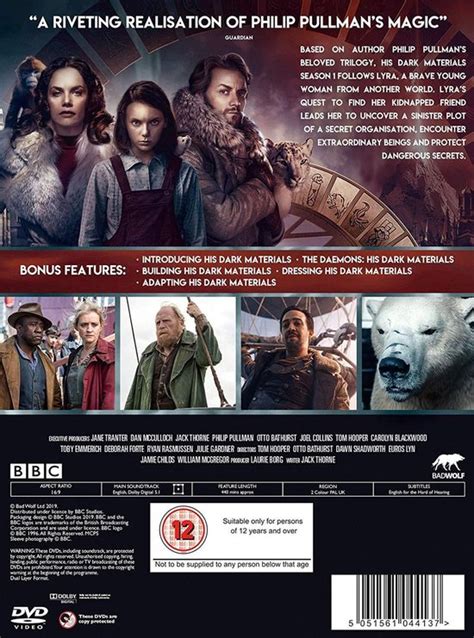 His Dark Materials Season 1 Dvd Dvds Bol