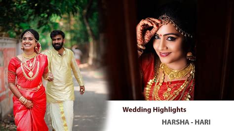 Kerala Traditional Hindu Wedding Highlights 2021 Harsha Hari Traditional Wedding Kasaragod