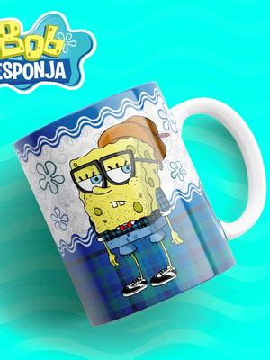 Caneca Bob Esponja Garry Personalizada Ml Porcelana Compre