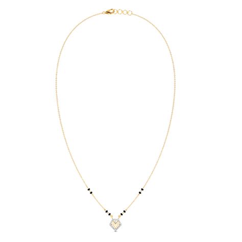 Buy Aiko Diamond Mangalsutra Online Caratlane