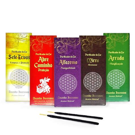 Incenso Natural Ananda Purificador Do Lar Caixa 9 Varetas Shopee