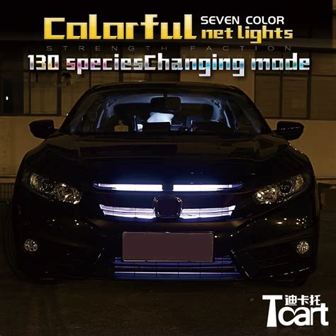 Tcact Led Strip Scan Knight Rider Led Lights With Remote Control Rgb Ranger Lights Model 54cm